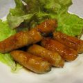ＭＩＫＩＲＵＮＲＵＮ's cooksnap of when they made 万能醤油ダレで野菜肉巻の照り焼き.