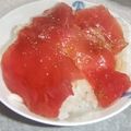 きらり流れ星's cooksnap of when they made まぐろ丼✿酢飯で♡.