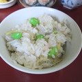 komamagokko's cooksnap of when they made ちりめんじゃこと枝豆の生姜ご飯.