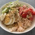 michiemon♬'s cooksnap of when they made ☆ごまだれサラダうどん☆.