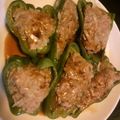☆フラワー☆'s cooksnap of when they made シリコンスチーマーで楽々ピーマンの肉詰め.