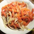 ももんきん's cooksnap of when they made さっぱり～♪赤ピーマンと玉ねぎのマリネ.