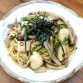 YCHキッチン's cooksnap of when they made ほたてときのこのやみつきパスタ.