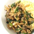 こわに's cooksnap of when they made 鶏ひき肉のオイスター丼.