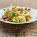 horseland's cooksnap of when they made オッサンの肉野菜炒め中華風.