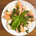 initium's cooksnap of when they made 桃のカプレーゼ(桃とチーズのサラダ).