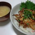 ＊TANYUMI＊'s cooksnap of when they made ひとり分だけ♪天丼のたれ.