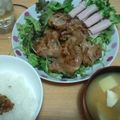 のき。's cooksnap of when they made 豚肉の生姜焼き.