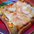 ★ひいらぎ★'s cooksnap of when they made ごぼうのトースト　カレー風味.