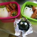 ぱぱぱぱぱんだねこ's cooksnap of when they made キャラ弁☆おにぎり８・トトロ.
