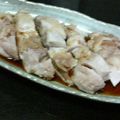 はらペコちゃん's cooksnap of when they made 電子レンジで☆蒸し鶏♪中華風.