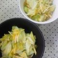 meiのﾏﾏ's cooksnap of when they made キャベツとしょうがのさっぱりあえ.
