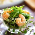 ko～ko's cooksnap of when they made 海老と水菜のサラダ.