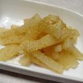 おうさ's cooksnap of when they made 大根のごまにんにく炒め煮.