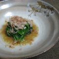 レジオン's cooksnap of when they made ほうれん草のおひたし。by小料理屋さん.