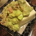 okkuu's cooksnap of when they made トマトとアボカドの冷奴.