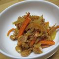 わん吉の母's cooksnap of when they made 栄養満点！大豆とにんじんのケチャップ炒め.