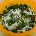 ともちゃん（＾０＾）'s cooksnap of when they made レンジで簡単☆エノキわかめのゴマだれぽん.