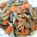 しょうくんママ's cooksnap of when they made 牛肉とゴボウのきんぴら風.