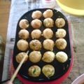 euphorn34's cooksnap of when they made 基本のたこ焼き.
