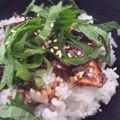 MofeMofee's cooksnap of when they made あじのたれ焼き丼.