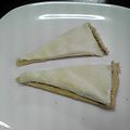 亜久里's cooksnap of when they made 食パンdeレアチーズケーキ＊キャラパン.