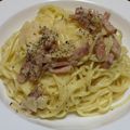 るかりゅー's cooksnap of when they made こくうまカルボナーラ.