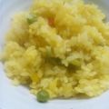 向日葵Boy's cooksnap of when they made 炊飯器でカレーピラフ風.