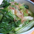 ユーロン's cooksnap of when they made めんつゆで☆青梗菜のおひたし.