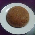 菓子素's cooksnap of when they made 卵無おからケーキ『ココア＆ラ・フランス』.