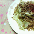 キョク's cooksnap of when they made 中華風？焼きそば.