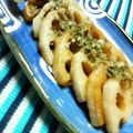 キョク's cooksnap of when they made れんこんの磯辺炒め.