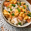 ルリナ's cooksnap of when they made ＊簡単♪我が家の定番♪鮭の混ぜご飯＊.
