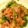 こうまさmam's cooksnap of when they made 塩コショウのみ♫ブロッコリーと卵の炒め物.