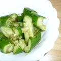 わかめるちょ's cooksnap of when they made 叩いて叩いて！きゅうりのお手軽ナムル風.