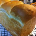 のべチャン's cooksnap of when they made もちもちミルキー♡山型食パン.