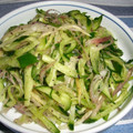 やまうさ's cooksnap of when they made きゅうりとみょうがのゆかりあえ.