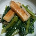 冬の日's cooksnap of when they made うどんスープで味決定✿小松菜と平天の煮物.
