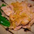 おさむーちょ's cooksnap of when they made 豚肉のソテー☆ねぎ塩ダレ.