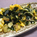 まろんかふぇ's cooksnap of when they made 簡単！わかめとたまごのごま油炒め.
