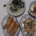 きらり流れ星's cooksnap of when they made 簡単メイン料理☆海老と長いもの春巻き.