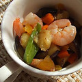 ナカマルコ's cooksnap of when they made ししとうと茄子のスイートチリソース和え.