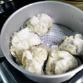 ぽんやよ's cooksnap of when they made 手軽にサツマイモで★モチモチ鬼まん.