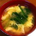 さくらごはん。's cooksnap of when they made ほうれん草の美味しい味噌汁.