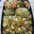 miyuki12's cooksnap of when they made チーズウィンナー新玉と南瓜の炊き込みご飯.