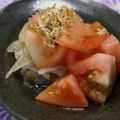 ピンクのたまご's cooksnap of when they made 新玉トマトサラダ.