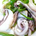 しあわせな食卓's cooksnap of when they made シンプルが美味い♬いかピーマン.