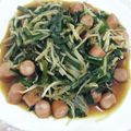 3姉妹ちゃんママ's cooksnap of when they made 簡単＆節約☆もやしとニラのオイスター炒め.