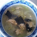さぁ★たぁ★'s cooksnap of when they made 簡単過ぎる♪レタスと玉子の中華スープ.