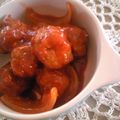 すうぷ's cooksnap of when they made レンジで豚こま肉だんごのケチャップ煮。.
